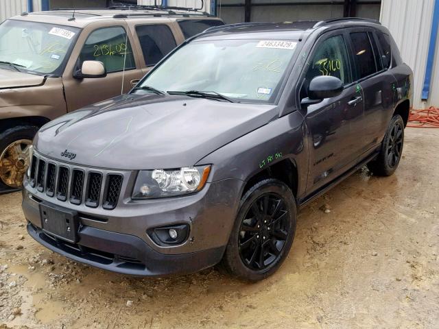 1C4NJCBA1FD263724 - 2015 JEEP COMPASS SP გრაფიტი ფოტო 2