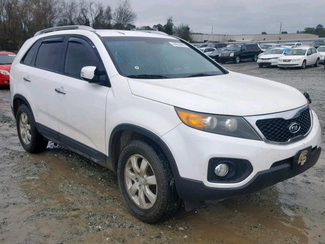 5XYKT3A1XBG079831 - 2011 KIA SORENTO BA WHITE photo 1