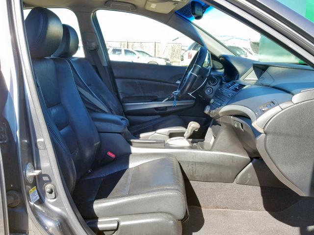 JHMCP26808C028746 - 2008 HONDA ACCORD EXL GRAY photo 5