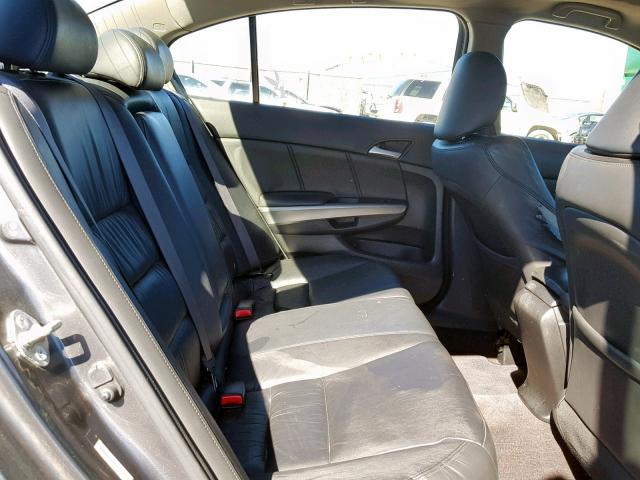 JHMCP26808C028746 - 2008 HONDA ACCORD EXL GRAY photo 6