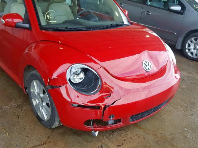 3VWPW31C48M521204 - 2008 VOLKSWAGEN NEW BEETLE Rot Foto 9