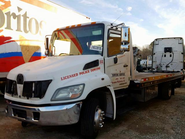 5PVNJ8JN8A4S50334 - 2010 HINO 258/268 WHITE photo 2