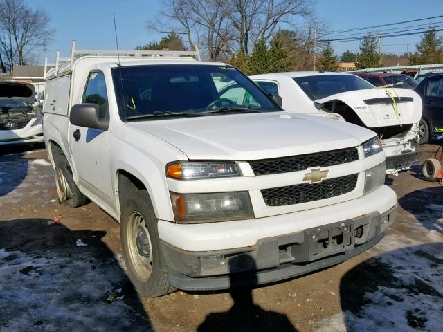 1GCCSBDE7A8130269 - 2010 CHEVROLET COLORADO WHITE photo 1