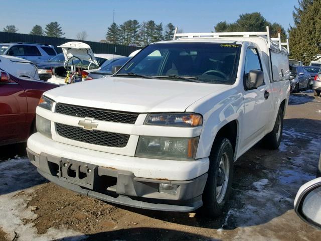 1GCCSBDE7A8130269 - 2010 CHEVROLET COLORADO WHITE photo 2