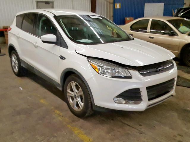 1FMCU0GX6EUD16664 - 2014 FORD ESCAPE SE WHITE photo 1