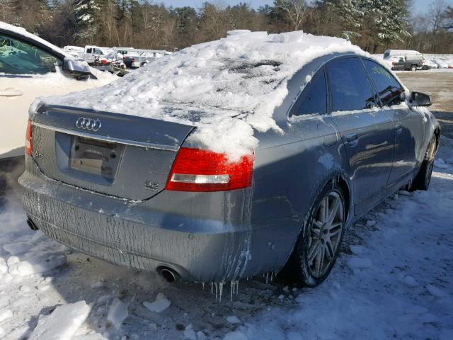 WAUDH74FX8N153157 - 2008 AUDI A6 3.2 QUA GRAY photo 4