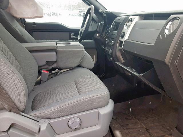 1FTFW1EF6EKE44460 - 2014 FORD F150 SUPER Մոխրագույն լուսանկար 5