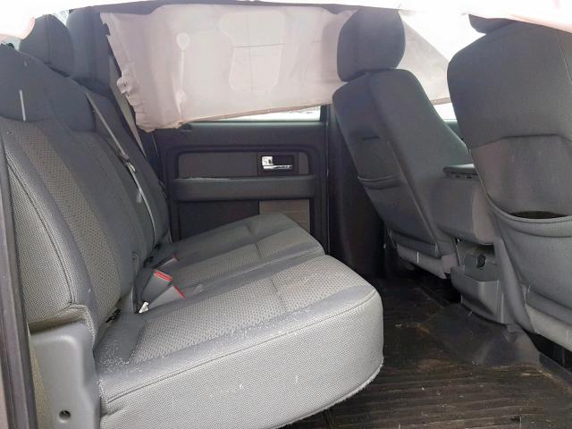 1FTFW1EF6EKE44460 - 2014 FORD F150 SUPER Մոխրագույն լուսանկար 6