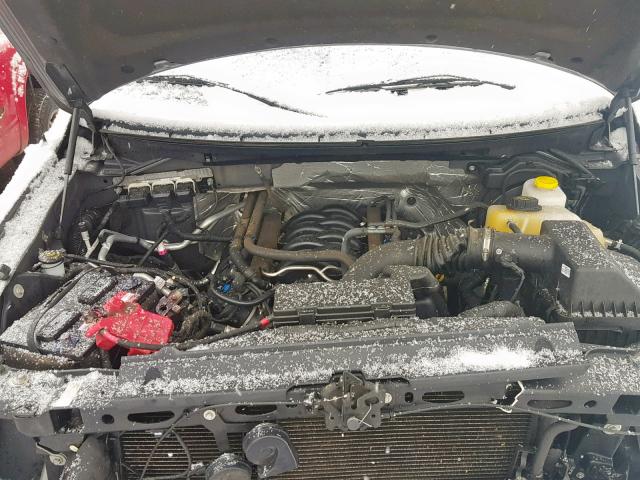 1FTFW1EF6EKE44460 - 2014 FORD F150 SUPER Մոխրագույն լուսանկար 7