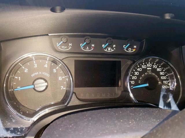 1FTFW1EF6EKE44460 - 2014 FORD F150 SUPER Մոխրագույն լուսանկար 8