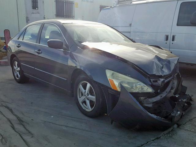 1HGCM56845A025143 - 2005 HONDA ACCORD EX GRAY photo 1