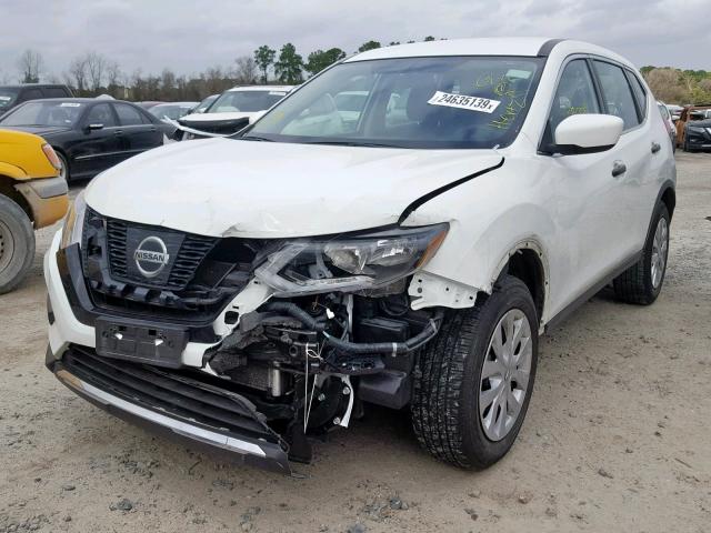 KNMAT2MT9HP576720 - 2017 NISSAN ROGUE S WHITE photo 2