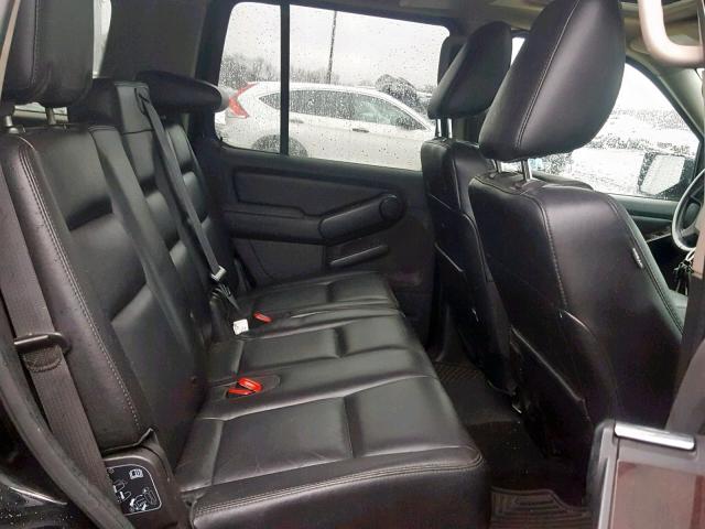 1FMEU75859UA05357 - 2009 FORD EXPLORER L BLACK photo 6