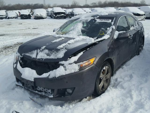 JH4CU26619C010782 - 2009 ACURA TSX CHARCOAL photo 2