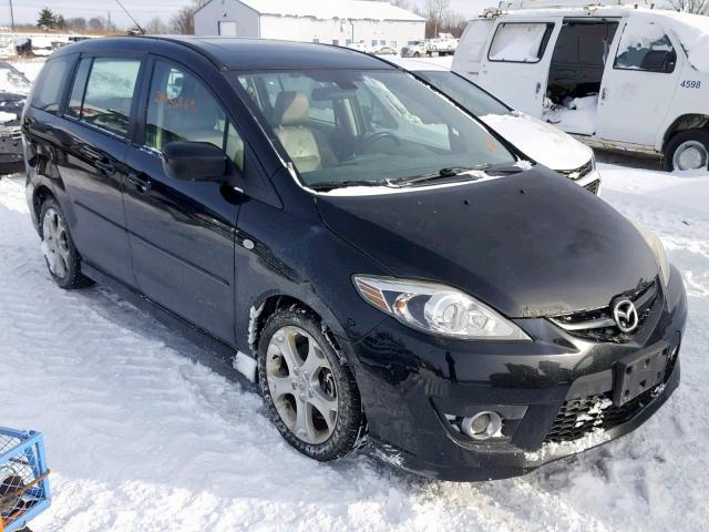 JM1CR293090335025 - 2009 MAZDA 5 BLACK photo 1