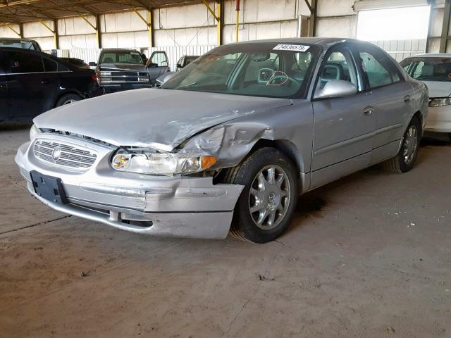 2G4WB52K831190215 - 2003 BUICK REGAL LS SILVER photo 2