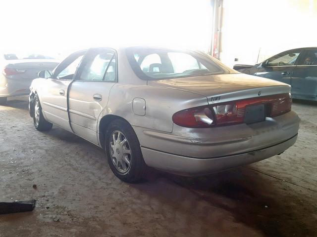 2G4WB52K831190215 - 2003 BUICK REGAL LS SILVER photo 3