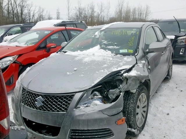 JS2RF9A15C6100507 - 2012 SUZUKI KIZASHI S SILVER photo 2