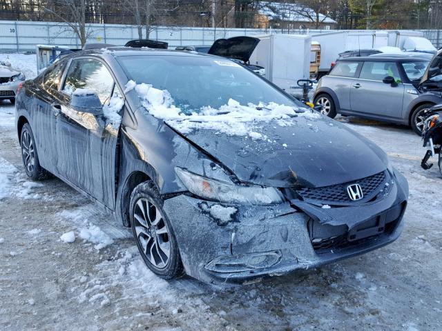 2HGFG3B09DH502058 - 2013 HONDA CIVIC EXL BLACK photo 1