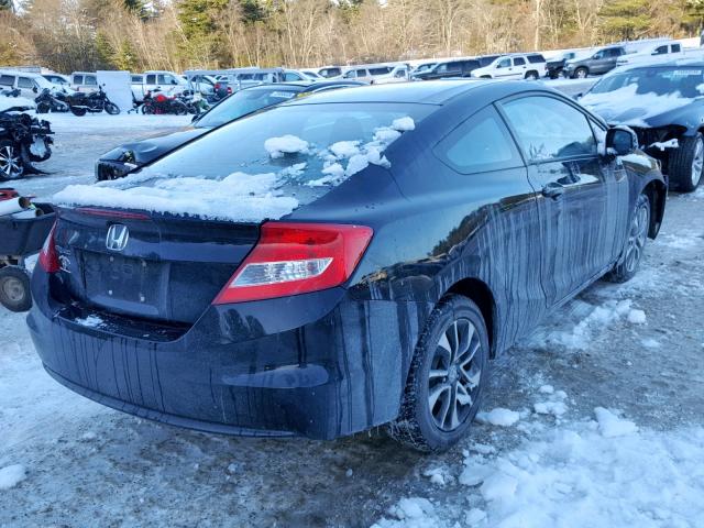 2HGFG3B09DH502058 - 2013 HONDA CIVIC EXL BLACK photo 4