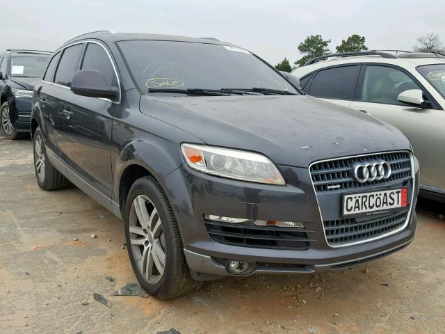 WA1AV74L27D011324 - 2007 AUDI Q7 4.2 QUA GRAY photo 1