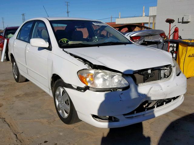 1NXBR30E16Z580772 - 2006 TOYOTA COROLLA CE WHITE photo 1