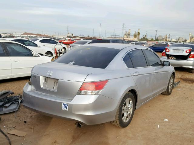 1HGCP2F43AA119821 - 2010 HONDA ACCORD LXP SILVER photo 4