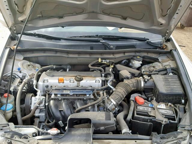 1HGCP2F43AA119821 - 2010 HONDA ACCORD LXP SILVER photo 7