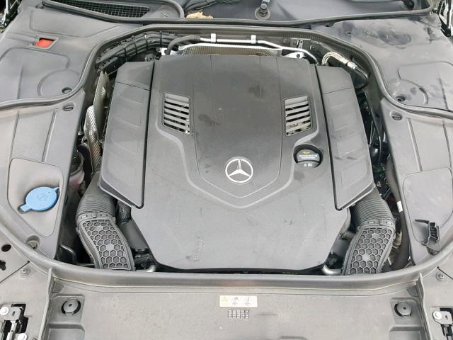 WDDUG8GB9JA387331 - 2018 MERCEDES-BENZ S 560 4MAT GRAY photo 7