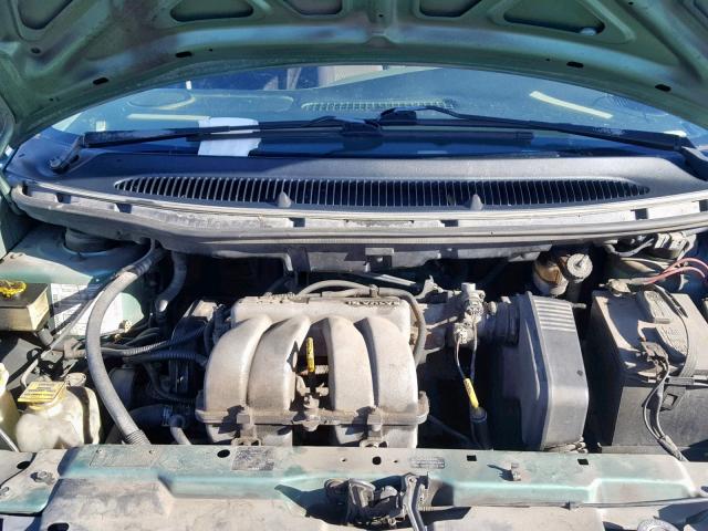 2B4FP25B8XR358231 - 1999 DODGE CARAVAN GREEN photo 7