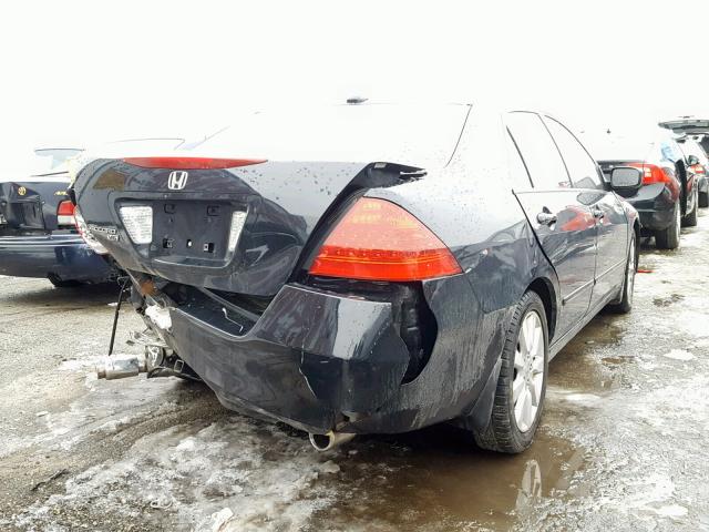 1HGCM665X7A062101 - 2007 HONDA ACCORD EX BLACK photo 4