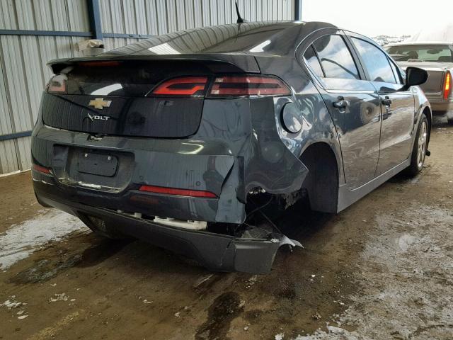 1G1RD6E45CU117265 - 2012 CHEVROLET VOLT GRAY photo 4