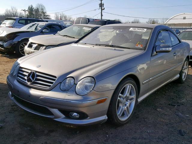 WDBPJ75J06A046967 - 2006 MERCEDES-BENZ CL 500 SILVER photo 2