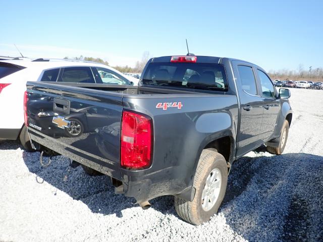 1GCGTBE34G1374684 - 2016 CHEVROLET COLORADO GRAY photo 4