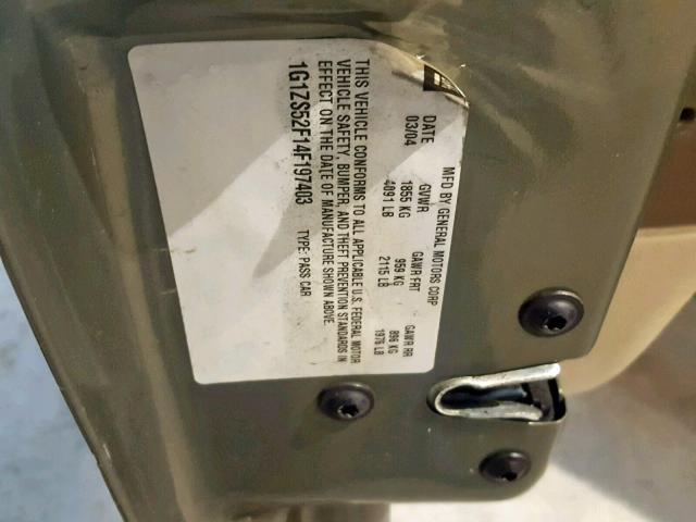 1G1ZS53856F272896 - 2006 CHEVROLET MALIBU LS Verde foto 10