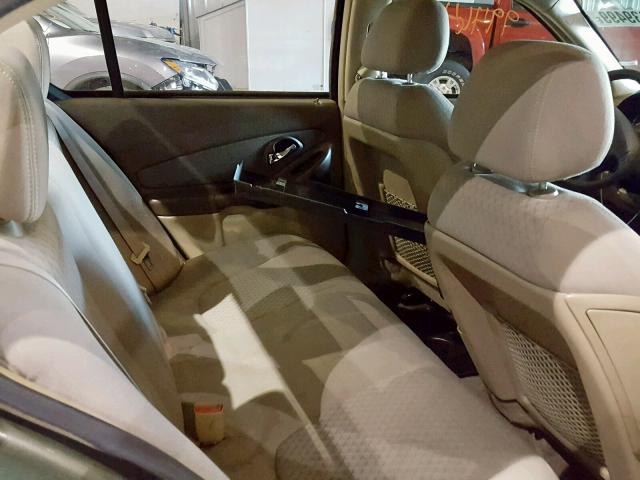 1G1ZS53856F272896 - 2006 CHEVROLET MALIBU LS Verde foto 6