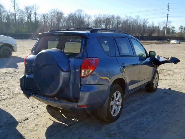 JTMBD31V185171718 - 2008 TOYOTA RAV4 LIMIT BLUE photo 4