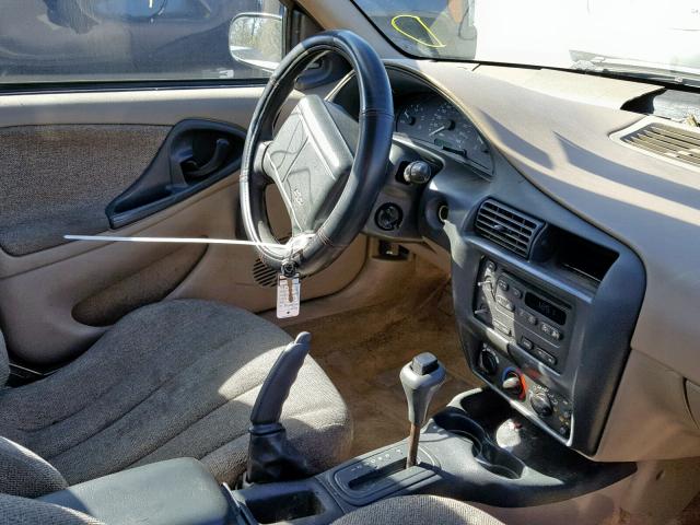 1G1JC524917111950 - 2001 CHEVROLET CAVALIER B TAN photo 9