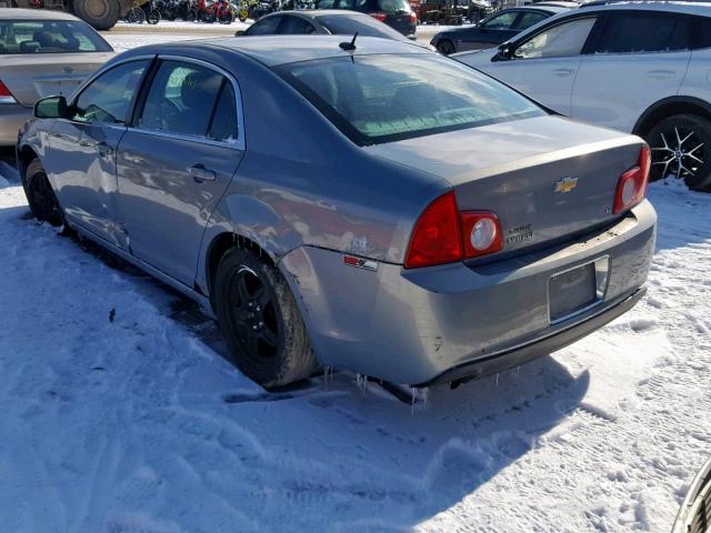 1G1ZH57B684264115 - 2008 CHEVROLET MALIBU 1LT BLUE photo 3