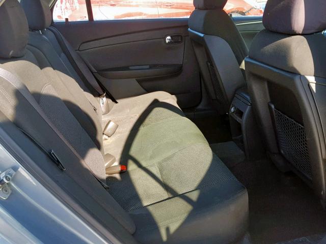 1G1ZH57B684264115 - 2008 CHEVROLET MALIBU 1LT BLUE photo 6