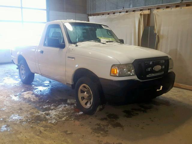 1FTYR10D28PA47583 - 2008 FORD RANGER WHITE photo 1