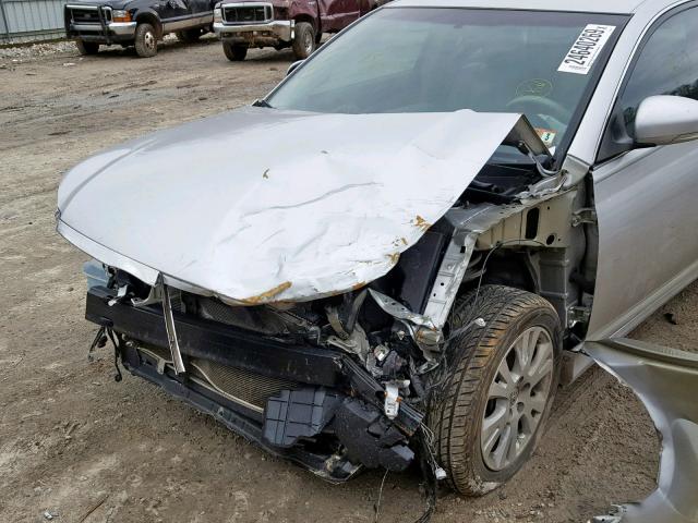 4T1BK3DB2CU463444 - 2012 TOYOTA AVALON BAS SILVER photo 9