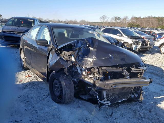 3VW2K7AJ7FM269540 - 2015 VOLKSWAGEN JETTA BASE BLACK photo 1