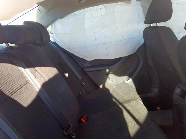 3VW2K7AJ7FM269540 - 2015 VOLKSWAGEN JETTA BASE BLACK photo 6