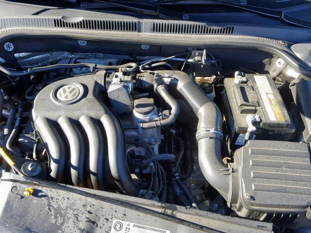 3VW2K7AJ7FM269540 - 2015 VOLKSWAGEN JETTA BASE BLACK photo 7