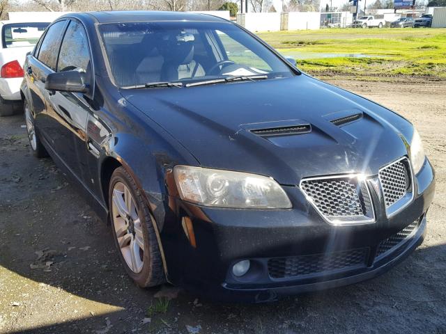 6G2ER57789L184019 - 2009 PONTIAC G8 BLACK photo 1