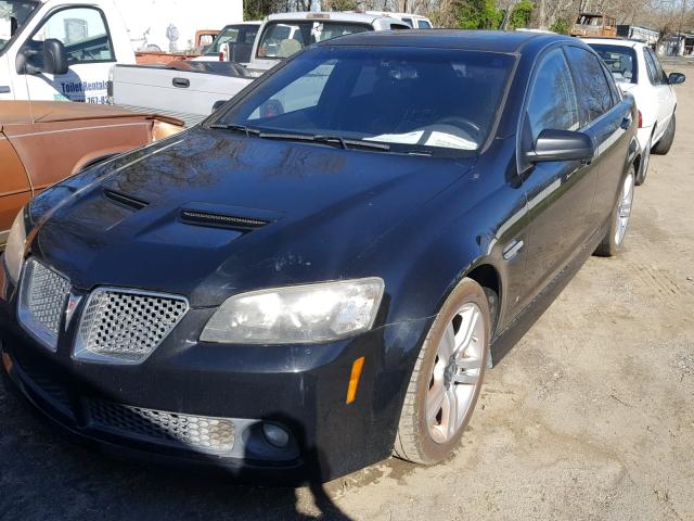 6G2ER57789L184019 - 2009 PONTIAC G8 BLACK photo 2