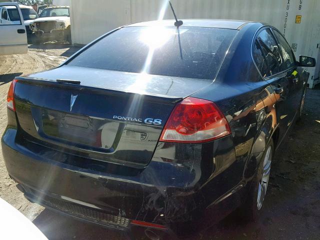 6G2ER57789L184019 - 2009 PONTIAC G8 BLACK photo 4