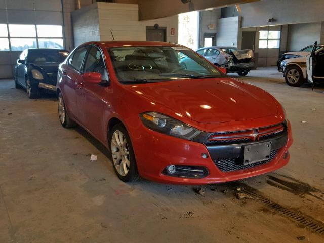 1C3CDFBH9DD135567 - 2013 DODGE DART SXT RED photo 1