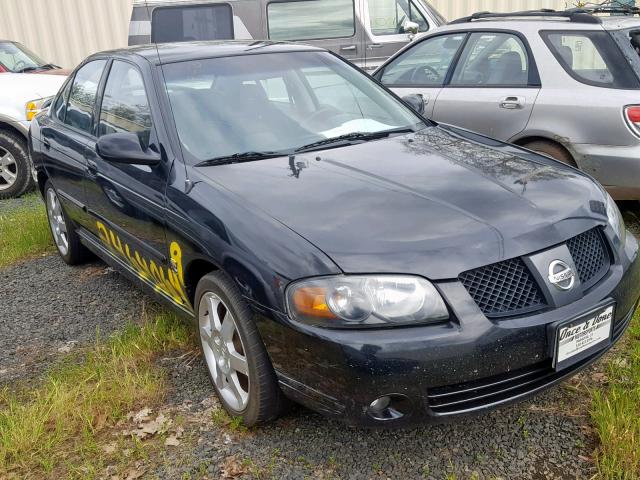 3N1AB51D84L735897 - 2004 NISSAN SENTRA SE- BLACK photo 1